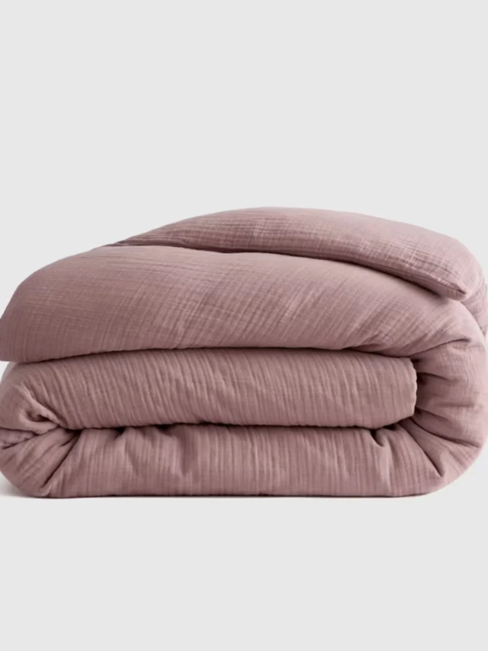 Organic Cotton Gauze Duvet Cover Fig King California King